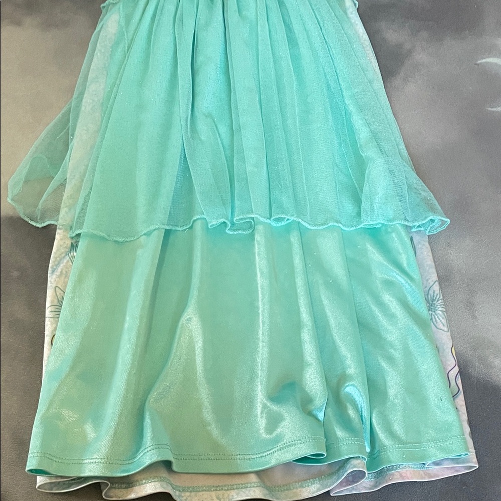 Disney Little Mermaid Aqua and Pink Costume Dress - Picture 7 of 12